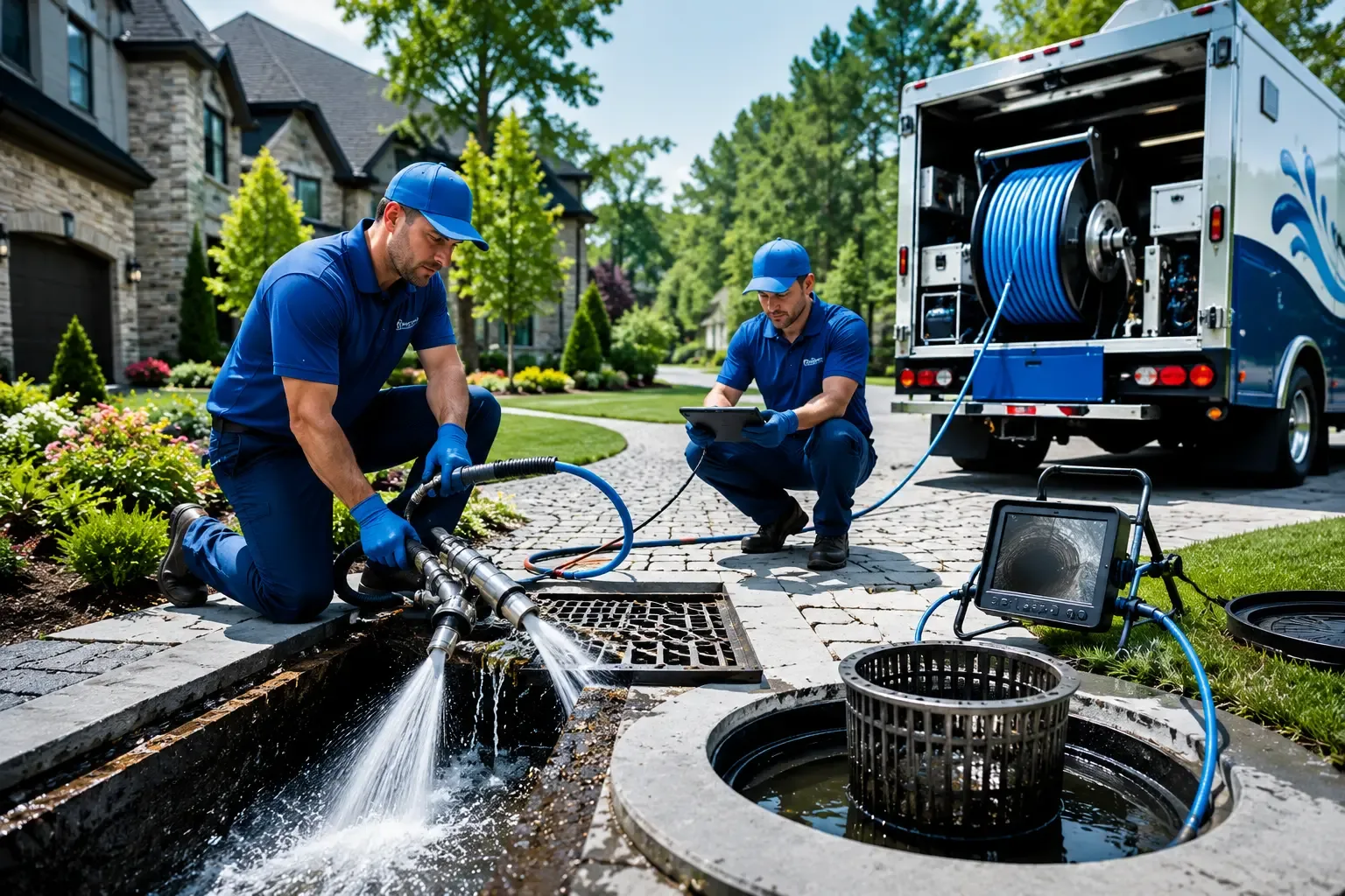 Local outdoor drain cleaning professionals in Julian, PA